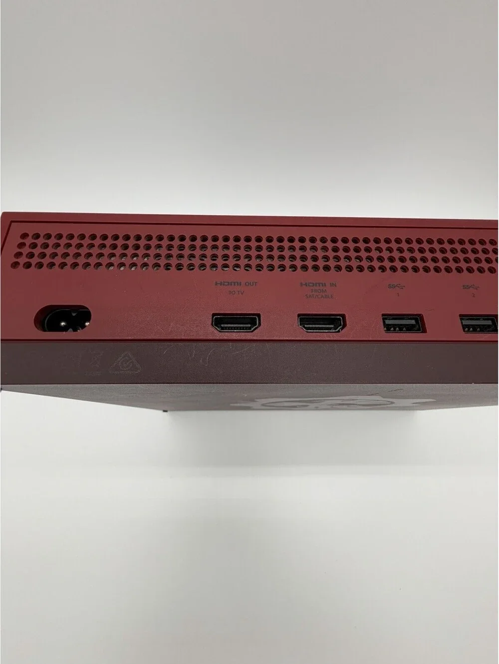 Microsoft Xbox One S Gears of War 4 Limited Edition 2 TB Crimson Red Console